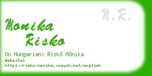 monika risko business card